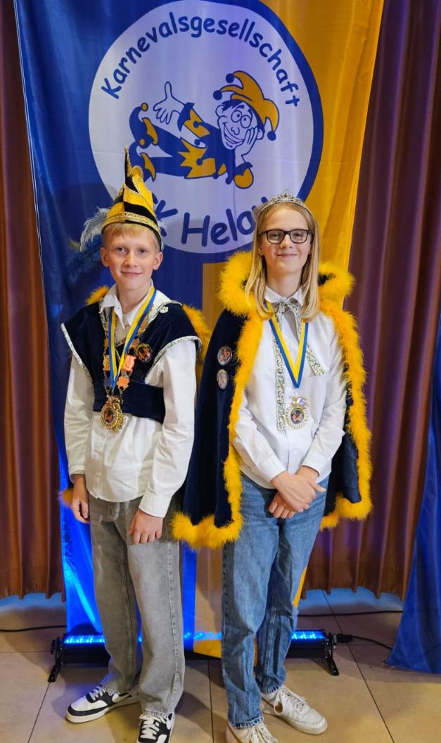 Kinder Prinzenpaar 2025 2